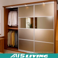 Slidiing Door Kleiderschrank Wooden Closet Set (AIS-W002)